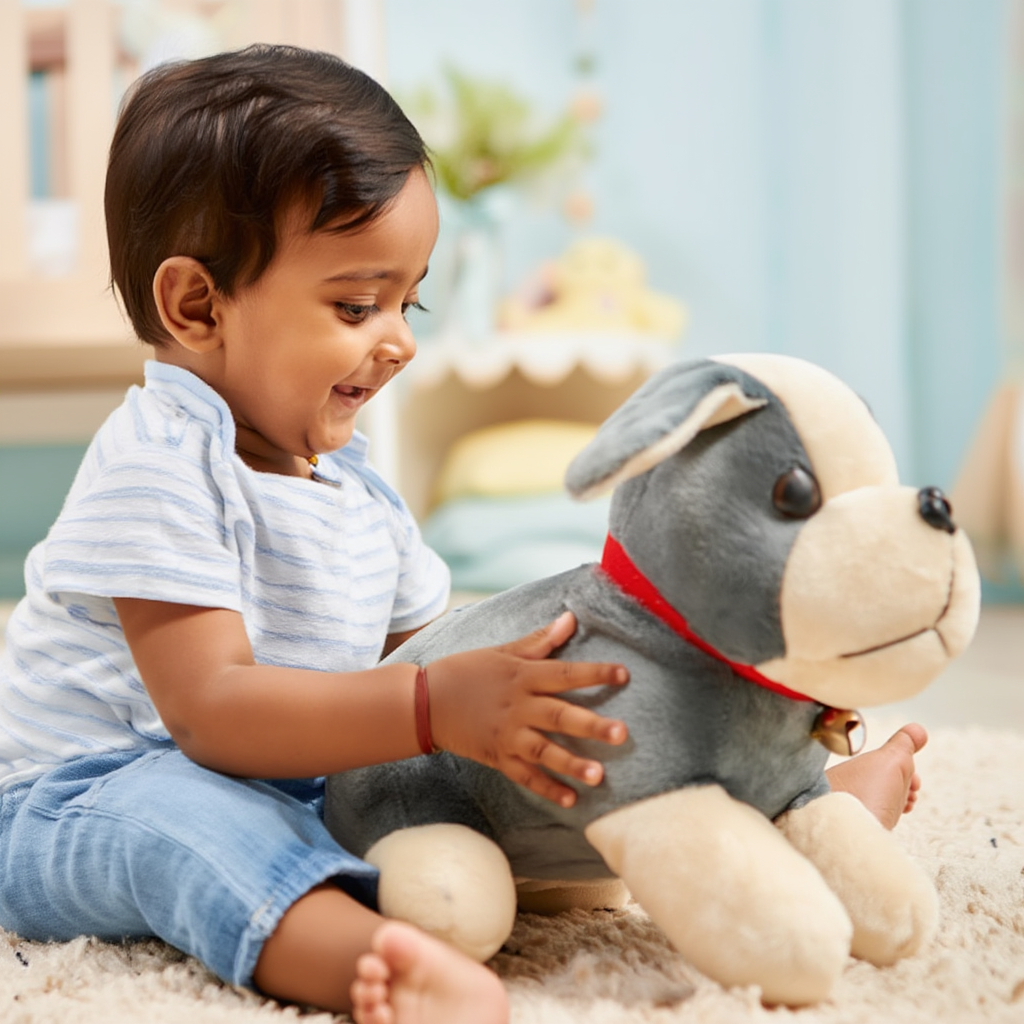 Soft Dog Teddy Toy | Cute, Washable & Kids Friendly