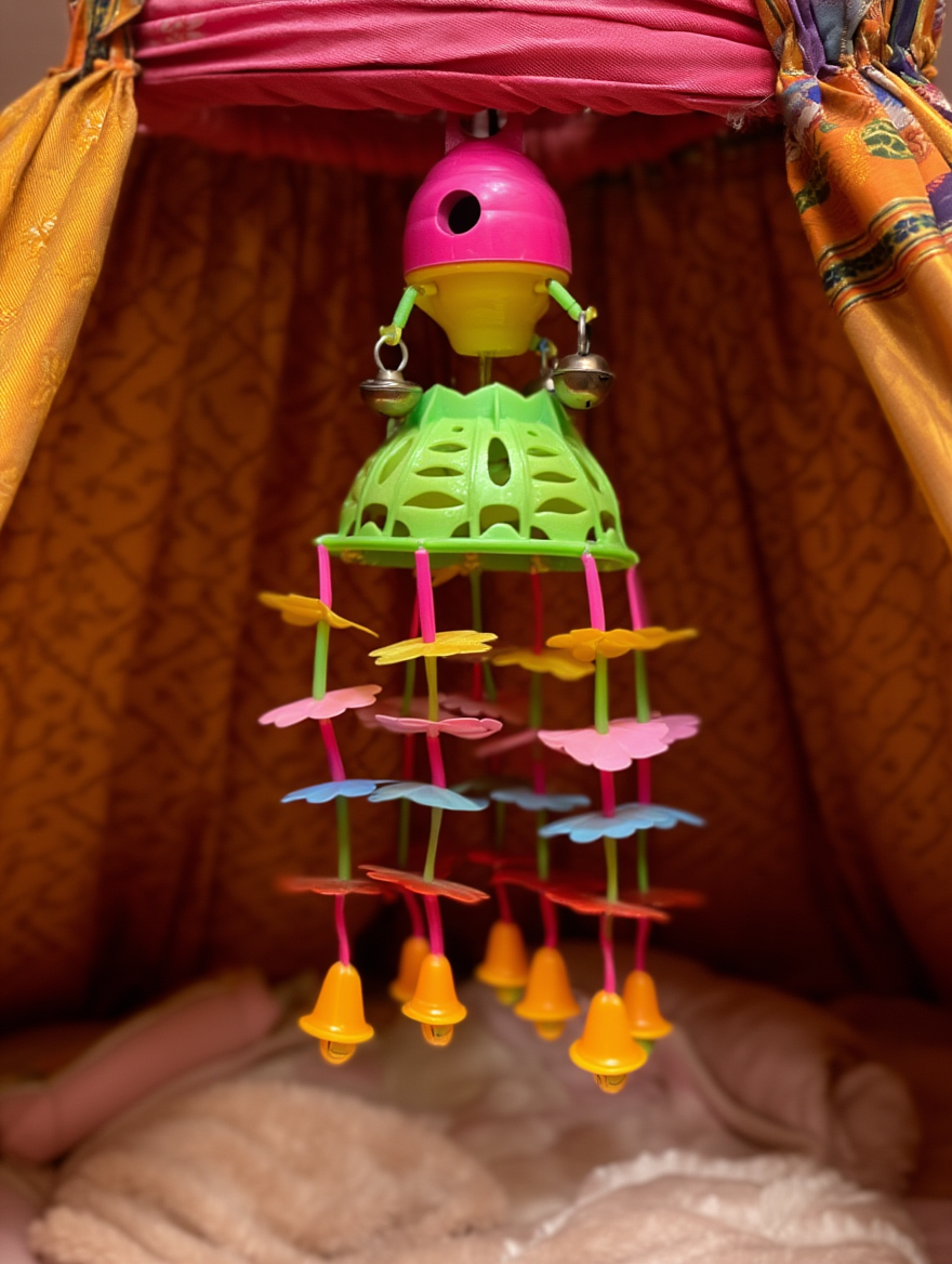 Baby Hanging Bell Toy – Fun & Sensory Play for Infants