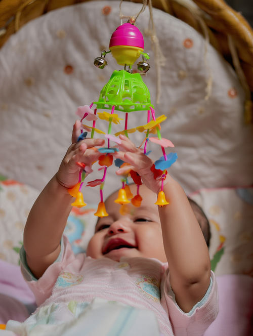 Baby Hanging Bell Toy – Fun & Sensory Play for Infants