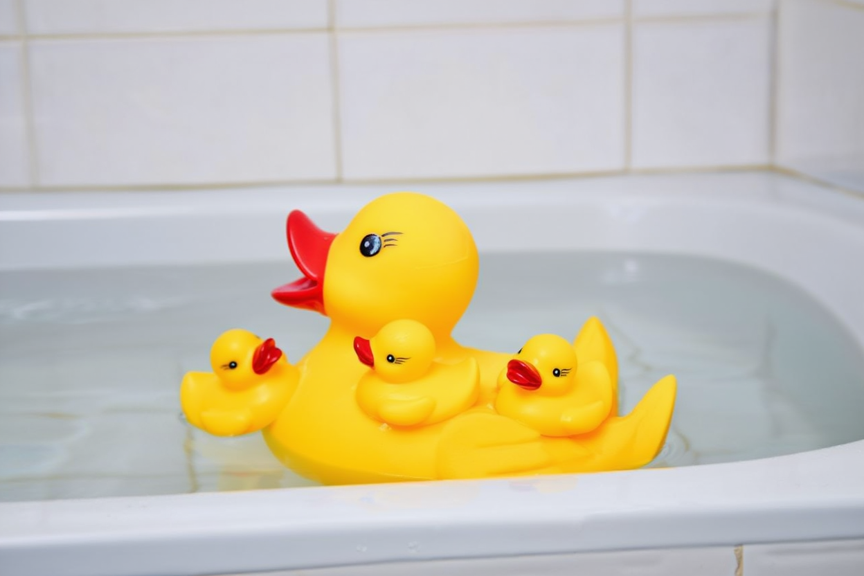 Cute Yellow Duck Toy for Kids | Safe & Fun Baby Bath Toy